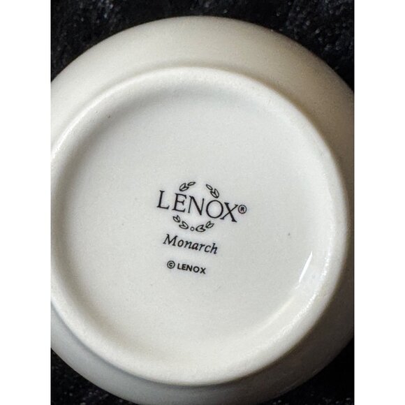 Lenox Butterfly Meadows Fine Bone China Butterfly Floral Coffee Tea Mugs Set 4 - Picture 11 of 12